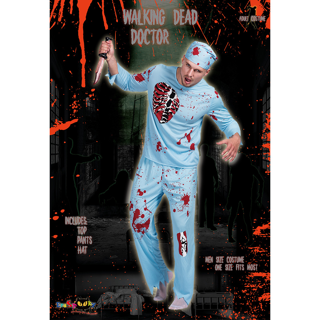 F99019 mens zombie costume